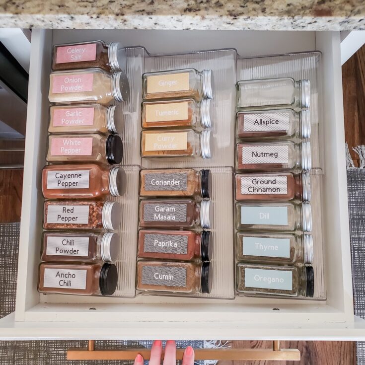 Image for How to Organize Spices in a Drawer