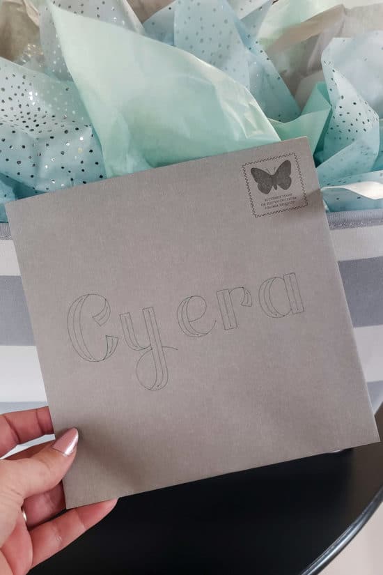 Address envelopes with Cricut Maker