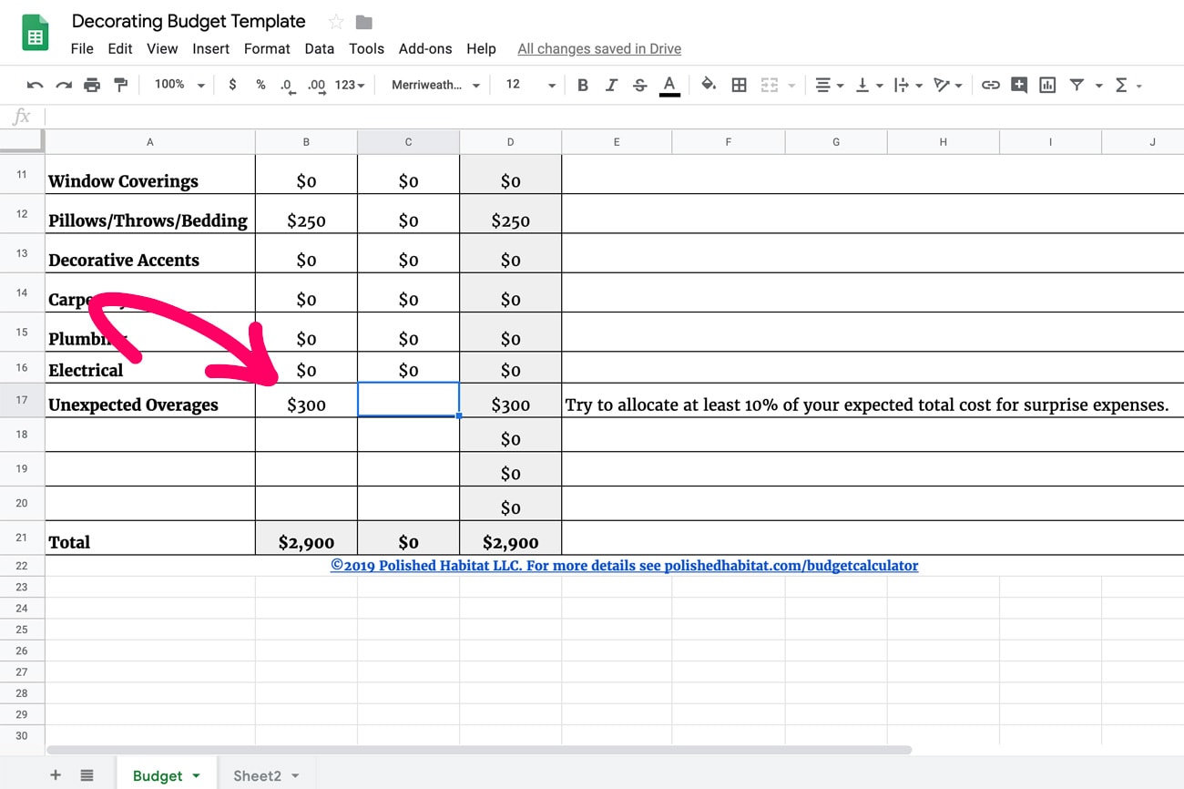 Home Renovation Budget Tracker