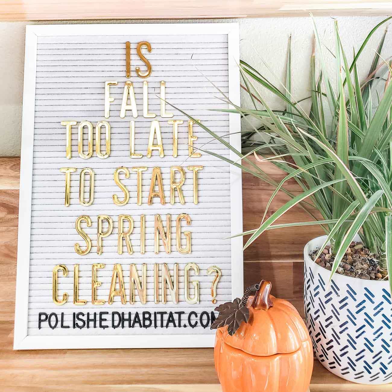 Fall Letter Board Quotes & Sayings Polished Habitat