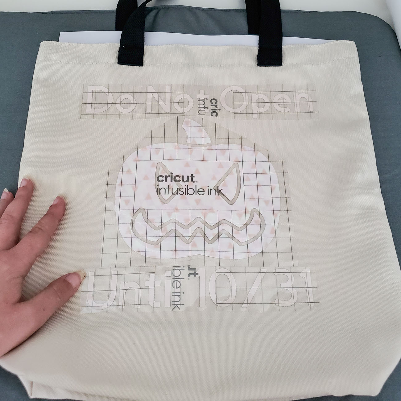 How to use Cricut Infusible Ink Transfers on Tote Bag DIY