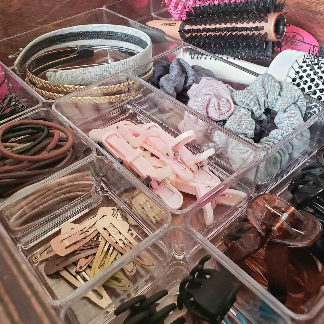 Organized hair accessories