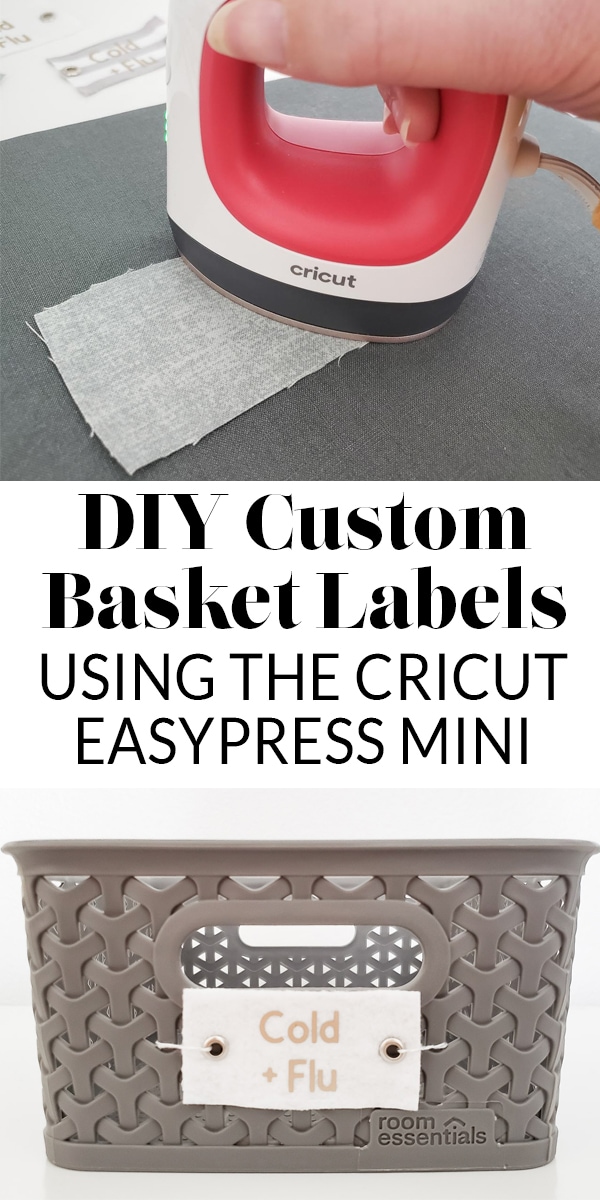 DIY Custom Basket Labels