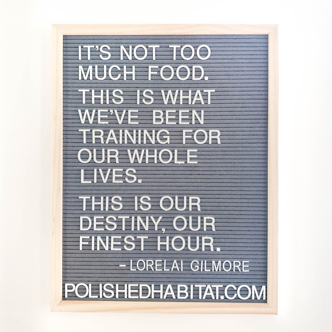 Thanksgiving Letter Board Ideas Polished Habitat