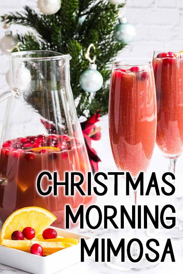 Christmas Morning Mimosas with Pomegranate - Polished Habitat