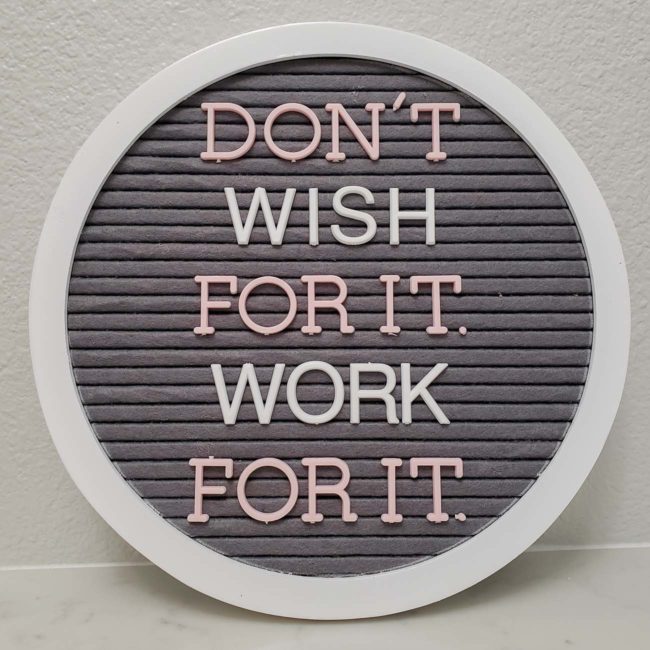 New Year S Letter Board Quotes Polished Habitat