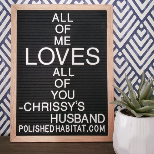 Valentine's Day Letter Board Ideas - Polished Habitat
