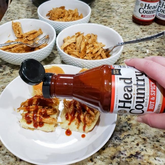 Head Country on BBQ Pork Sliders