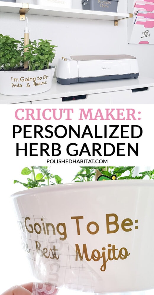 Staying Organized with the Cricut Maker & Custom Metallic Labels - Polished  Habitat