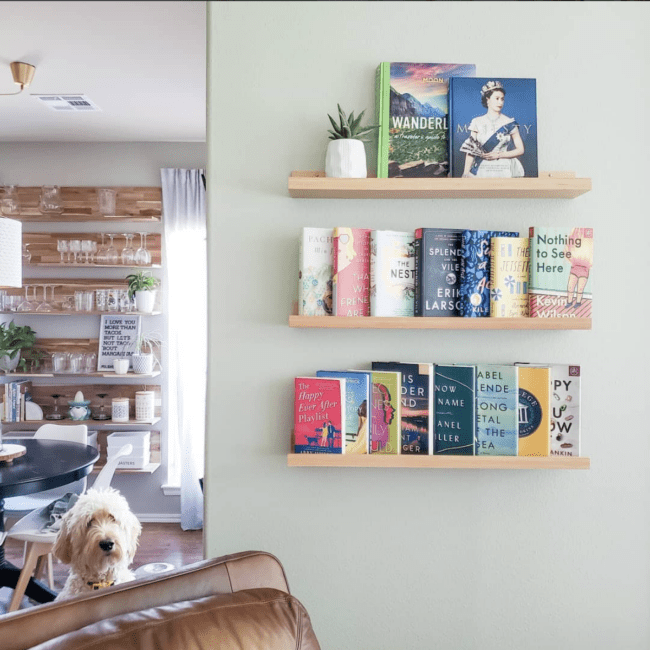 Wall Shelf Bracket Book Shelf Supports DIY Storage for Home Office Bookstore 