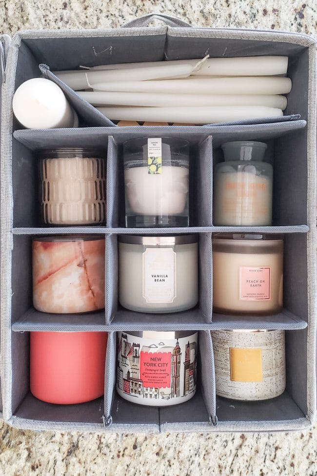 How to Store Candles - Polished Habitat