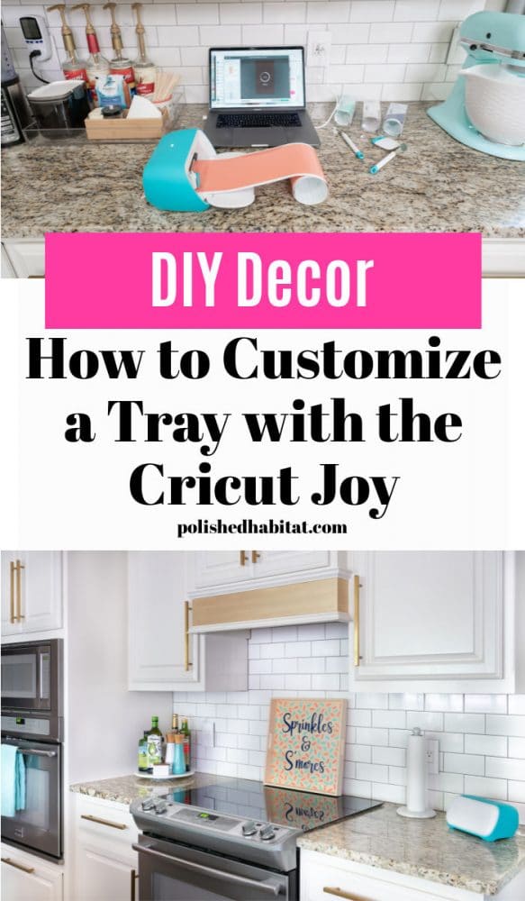 Simple Decor: How to Decorate a Wooden Tray for Christmas - Fashionably  Late Mom